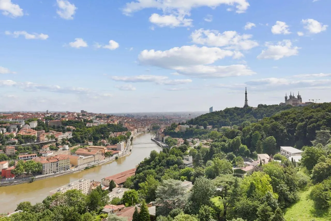 Vue Exeptionnelle 15 A Min Pied De Fourviere & Vieux Lyon Avec Parking Prive Apartment